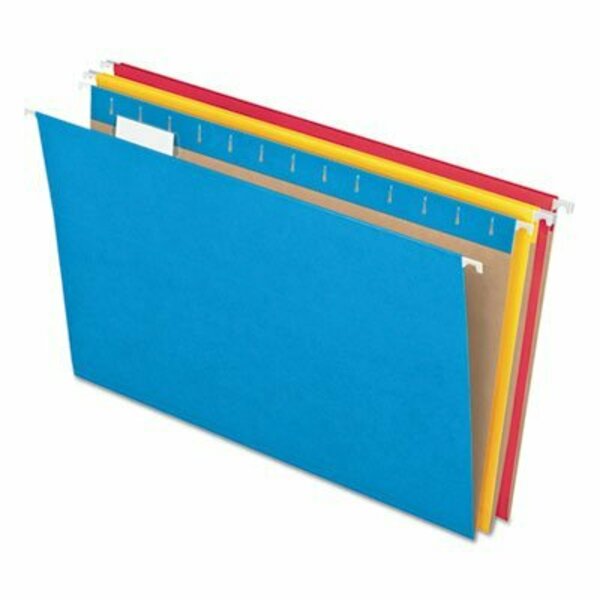 Tops Products Pendaflex, COLORED HANGING FOLDERS, LETTER SIZE, 1/5-CUT TAB, ASSORTED, 25PK 81663